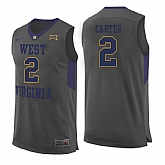 West Virginia Mountaineers 2 Jevon Carter Gray College Basketball Jersey Dzhi,baseball caps,new era cap wholesale,wholesale hats